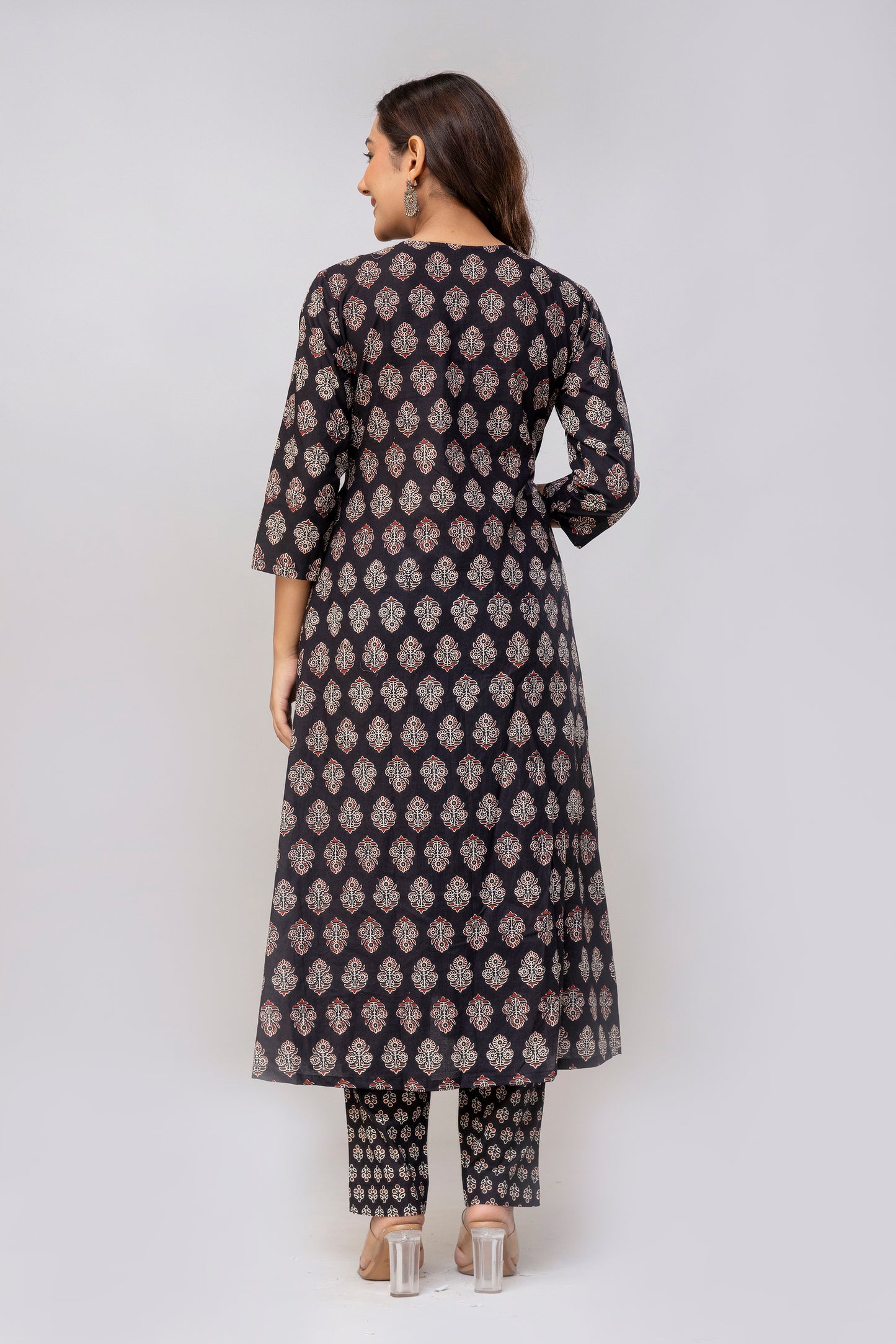 Black Kurti Set