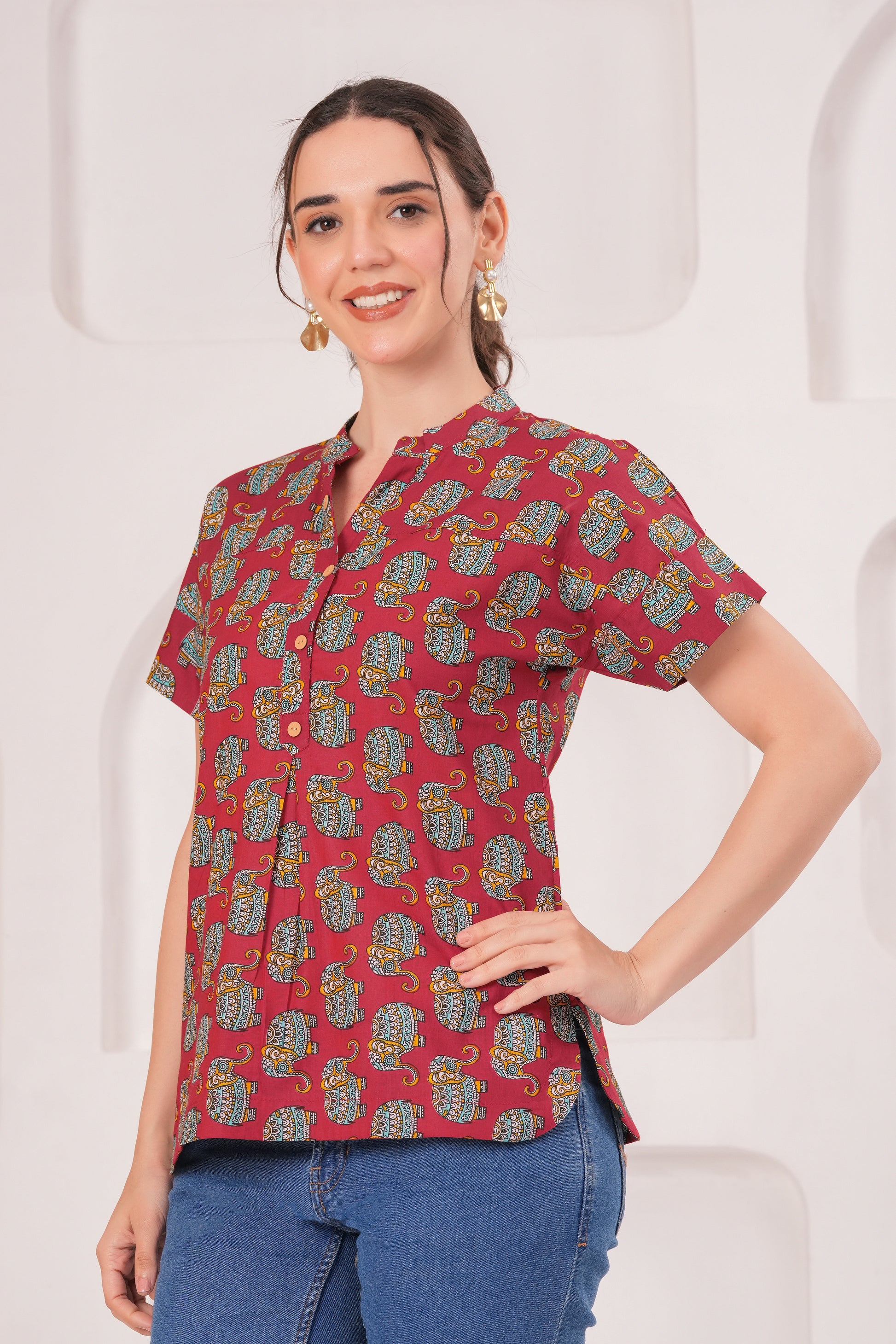 Summer cotton kurti