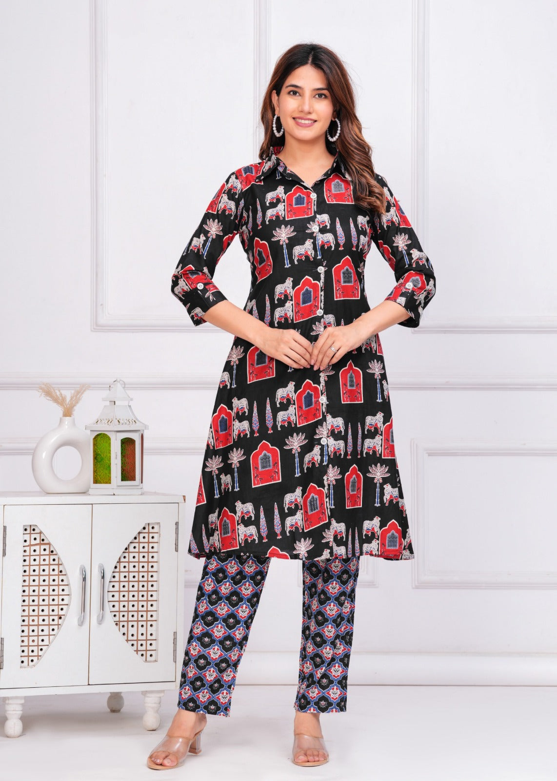 Cotton Kurti Set 