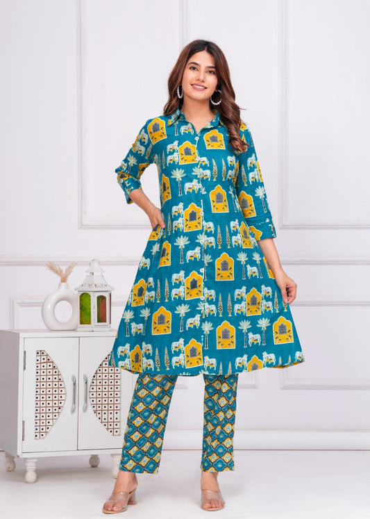 Cotton Kurti Set for Women
